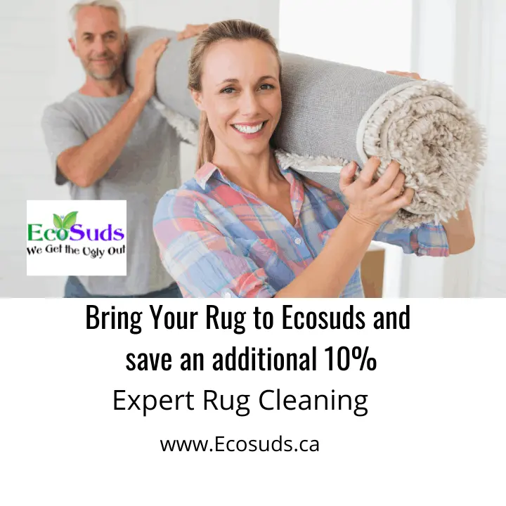 Bring your Oriental Rug and Area Rug for Cleaning to Ecosuds Burlington Hamilton Grimsby Ontaario